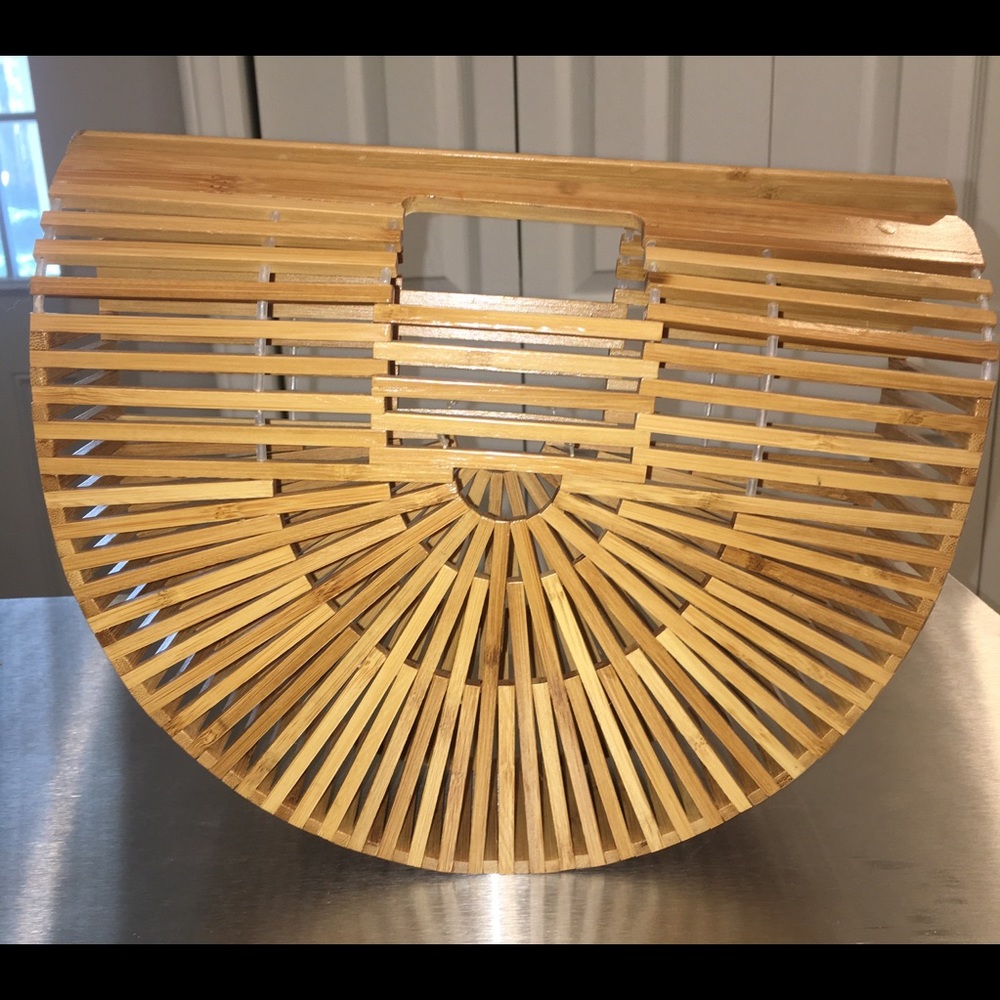 Show Me Your Mumu Kara Purse Natural Bamboo Clutch